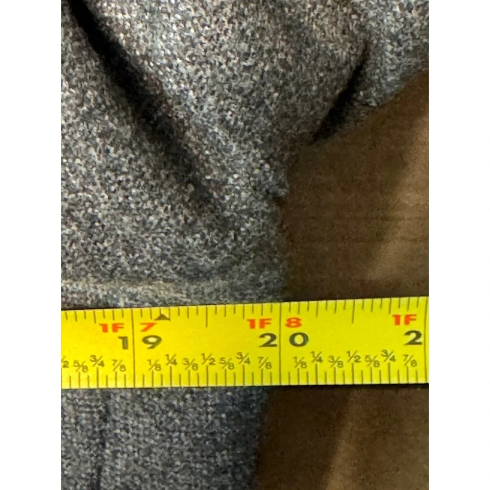 Yves Saint Laurent Mens 100% Wool Blazer Jacket Made in France Charcoal Grey 40R